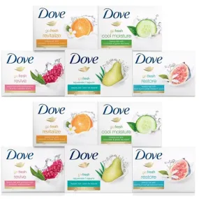 15-Pack: Dove Bar Soap Variety Bundle