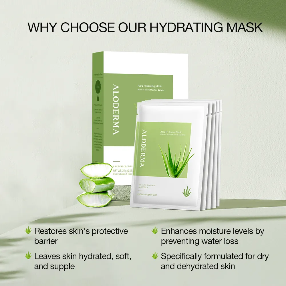 Aloe Hydrating Mask (Box of 5)