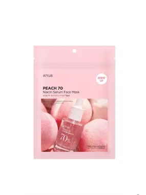 Anua Peach 70 Niacin Serum Face Mask 7pcs