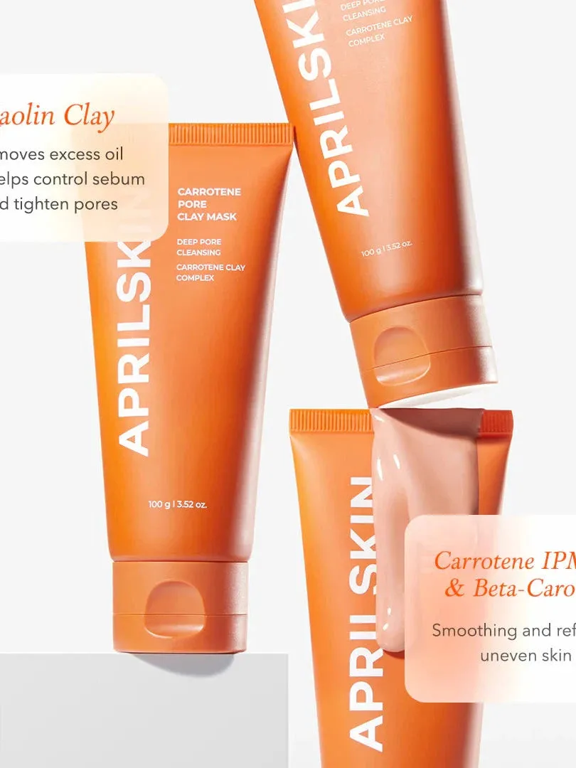 APRILSKIN CARROTENE PORE CLAY MASK