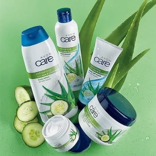 Avon Care Aloe & Cucumber Multipurpose Cream for Face, Hands & Body - 400ml