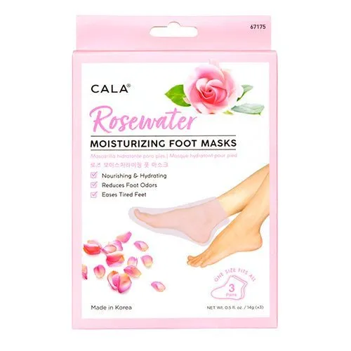 Cala Moisturizing Foot Mask Socks 3 Pairs