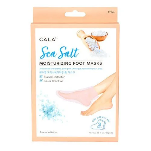 Cala Moisturizing Foot Mask Socks 3 Pairs