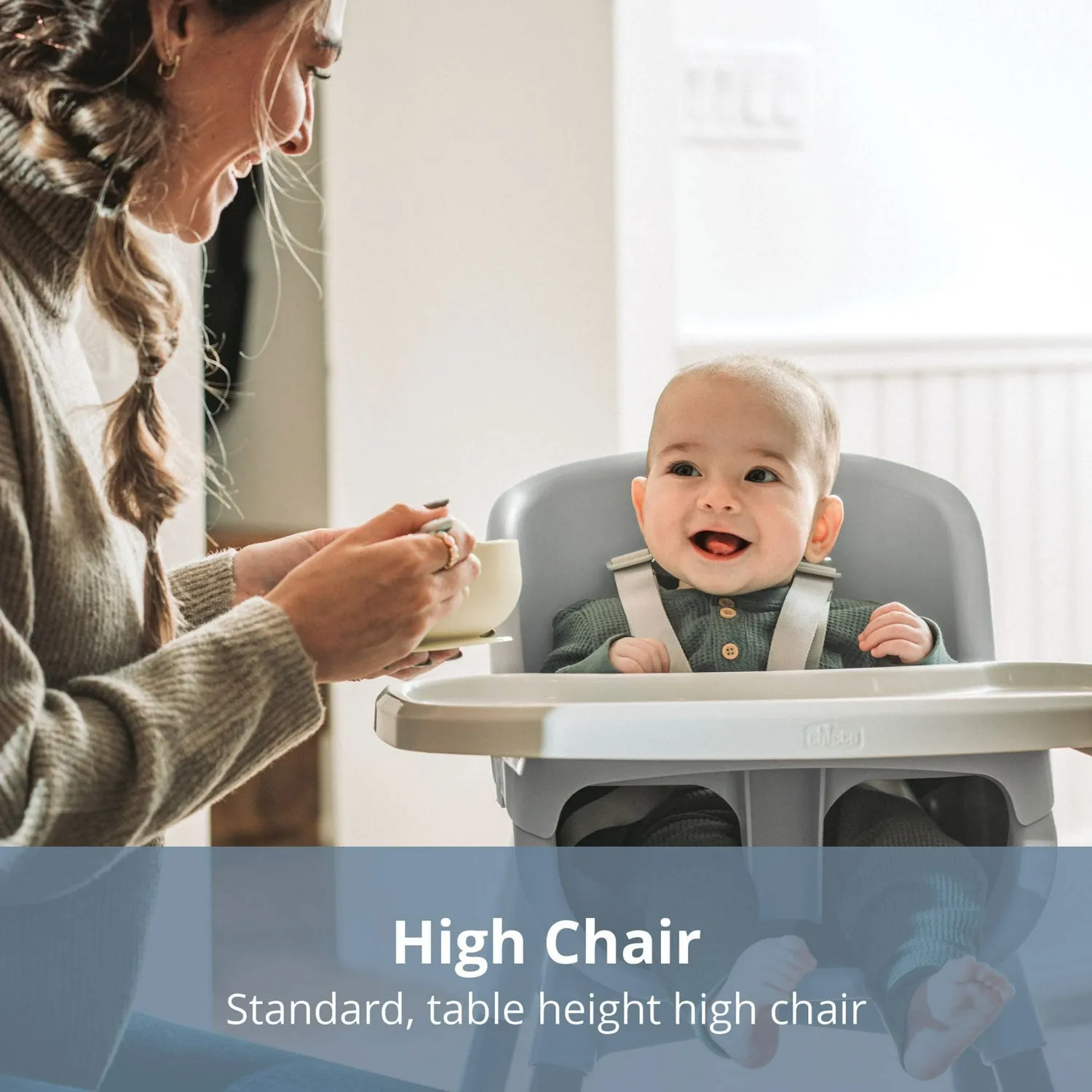 Chicco Zest 4-in-1 Folding High Chair