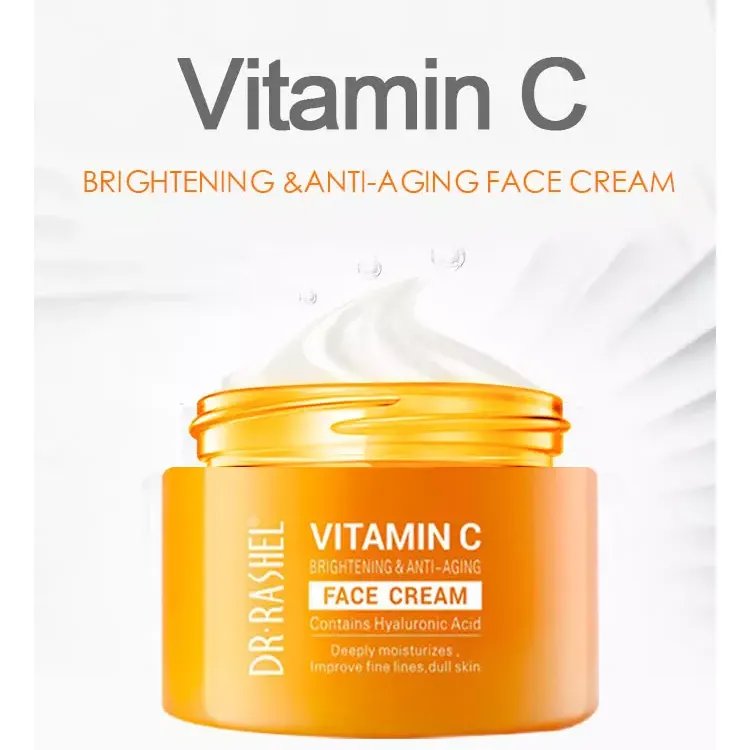 Combo - Dr. Rashel Vitamin C Face Wash, Serum & Cream