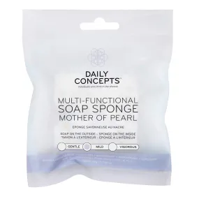 Daily Concepts Multi-Functional Soap & Sponge Mother Of Pearl 1.6oz/ 45g