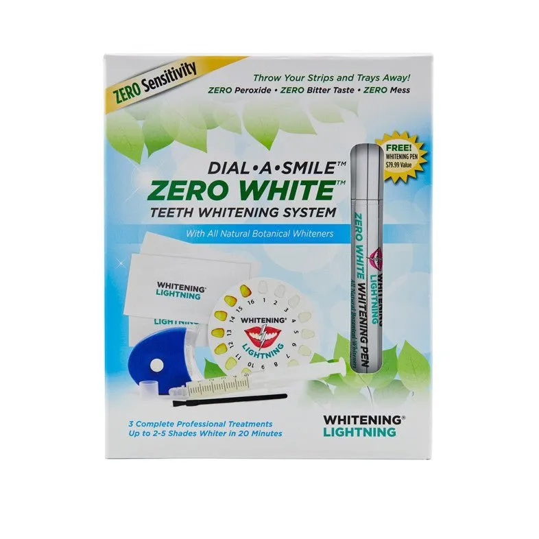 Dial a Smile Zero Teeth Whitening System