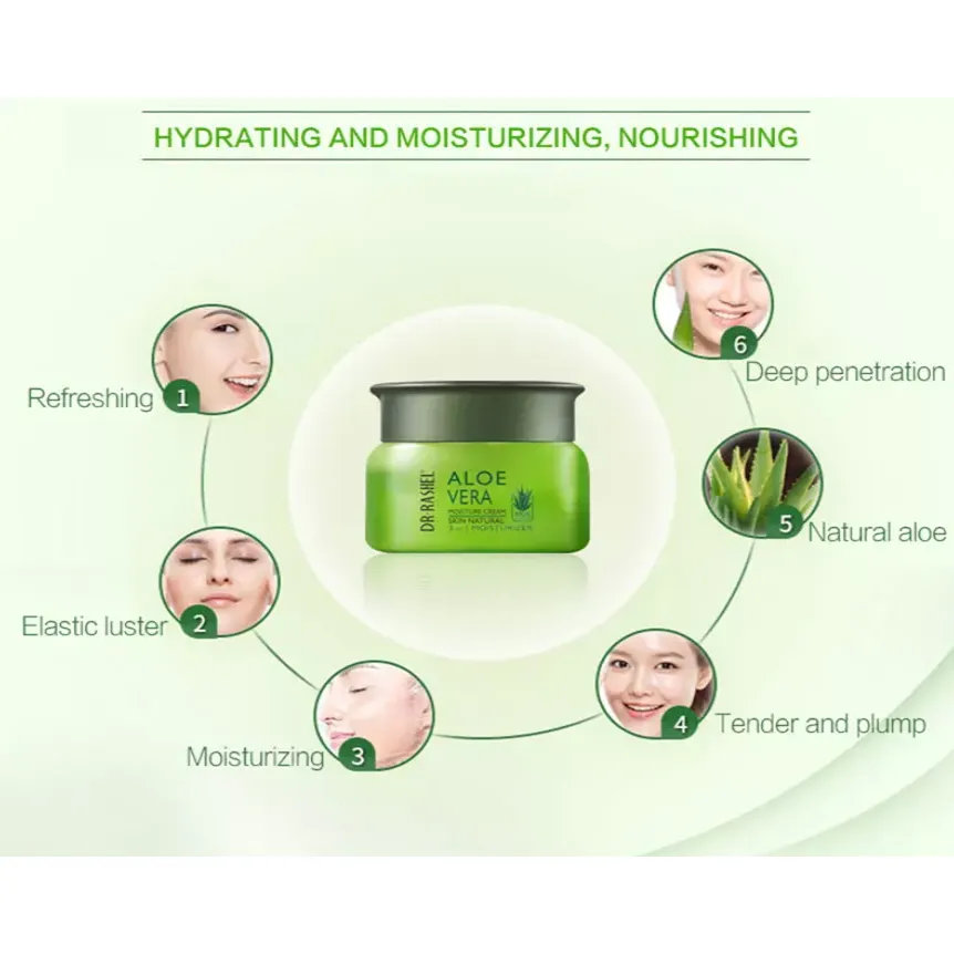 Dr. Rashel Aloe Vera Moisture Cream 3 in 1 Moisturizer Day / Night Mask