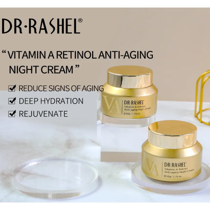 Dr. Rashel Vitamin A Retinol Age-Defying & Rejuvenation Skin Care Kit - 12 Piece Set