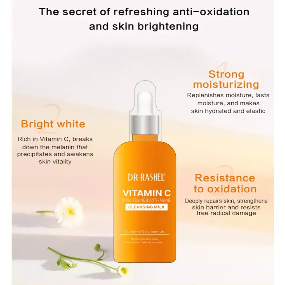 Dr. Rashel Vitamin C Brightening & Anti-Aging Cleansing Milk