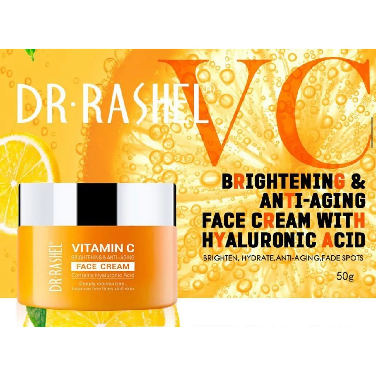 Dr. Rashel Vitamin C Brightening & Anti-Aging Face Cream