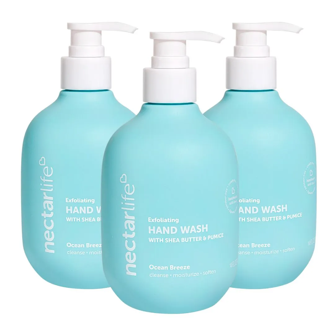 Exfoliating Hand Wash 3 Pack