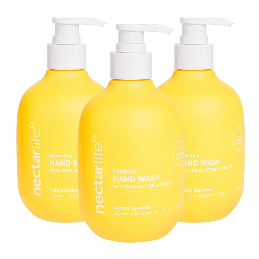 Exfoliating Hand Wash 3 Pack