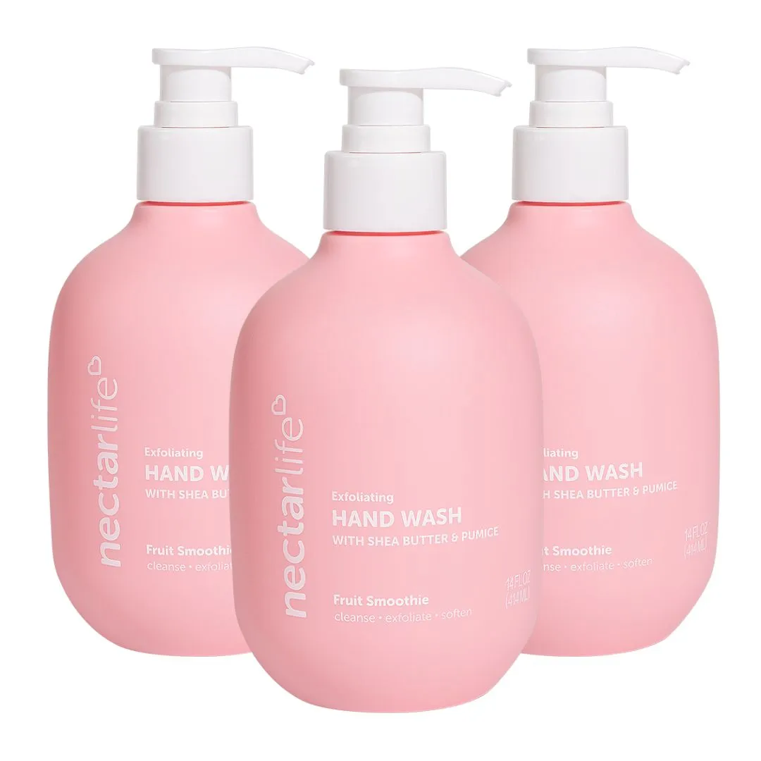 Exfoliating Hand Wash 3 Pack