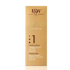 Fair & White Gold :1 Brightening Cream With AHA 75 ml