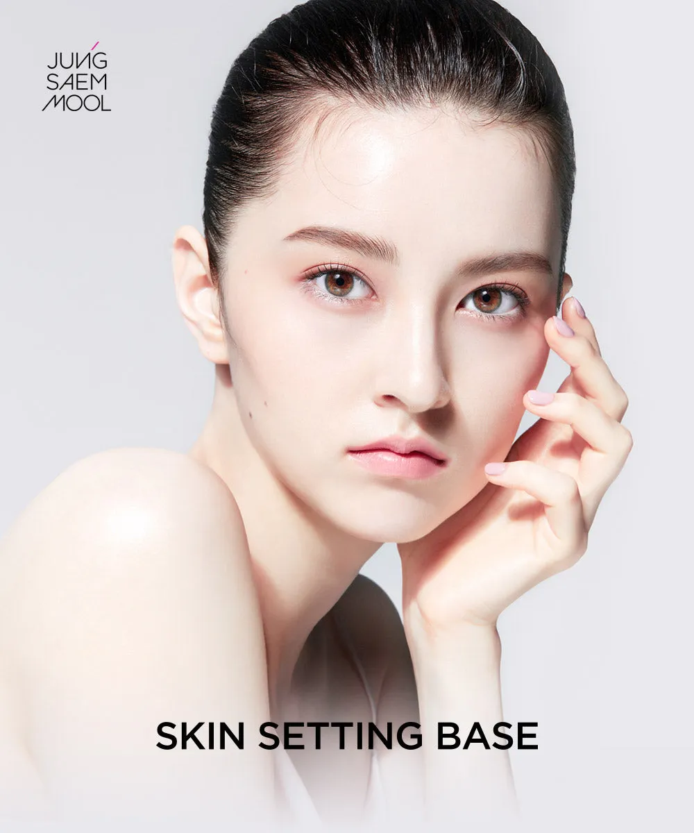 Jung Saem Mool Tone Up Skin Base SPF50 /PA    Skin Setting 40ml 韩国郑瑄茉水润持久润色隔离妆前乳 40ml