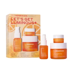 Let's Get Luminous  Brightening Vitamin C Essentials Set