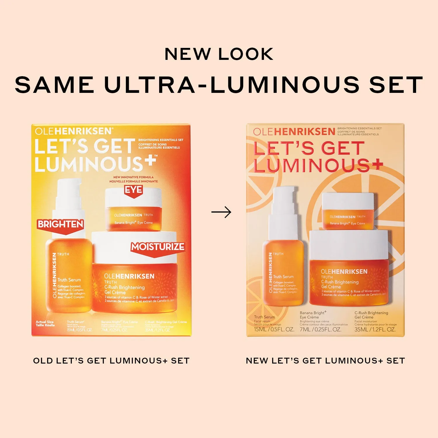 Let's Get Luminous  Brightening Vitamin C Essentials Set