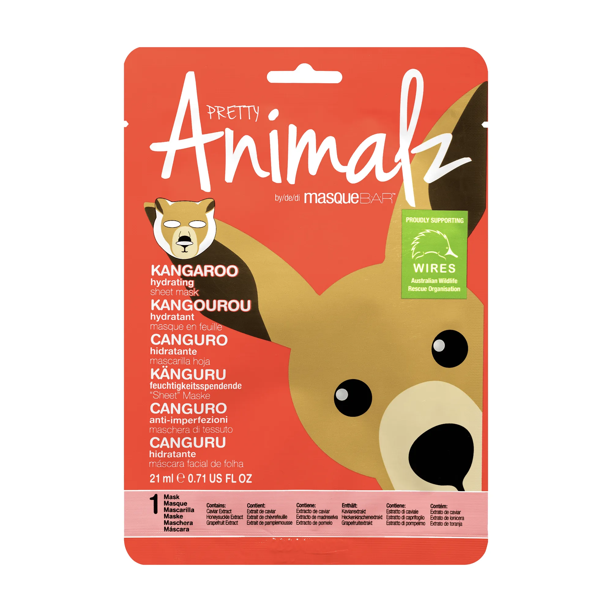 Pretty Animalz Kangaroo Mask