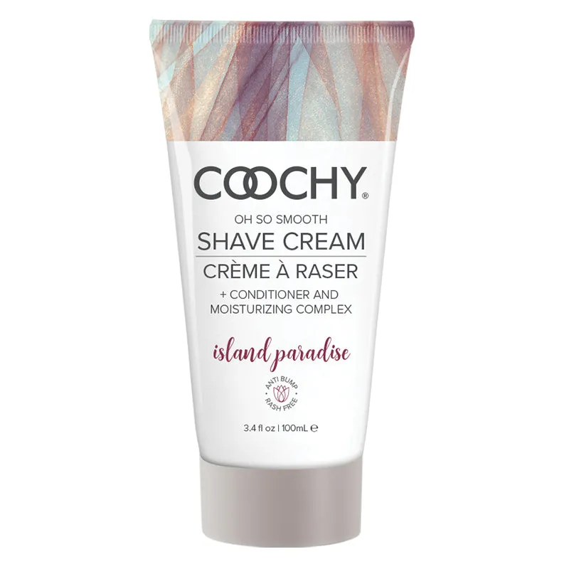 Shave Your Coochy With Coochy Cream - Island Paradise Flavor - 3.4 oz.