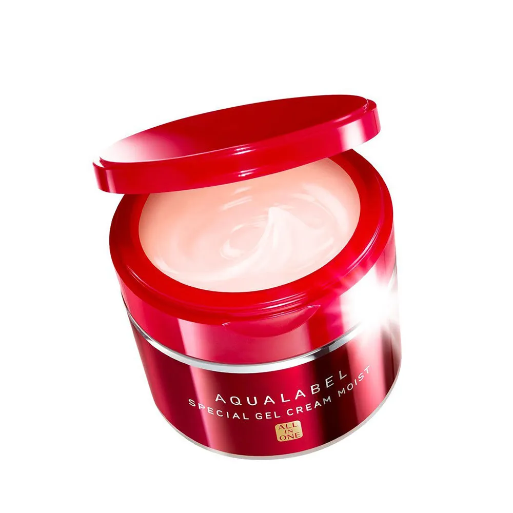 Shiseido Aqua Label Special Gel Cream Moist 90g - Red