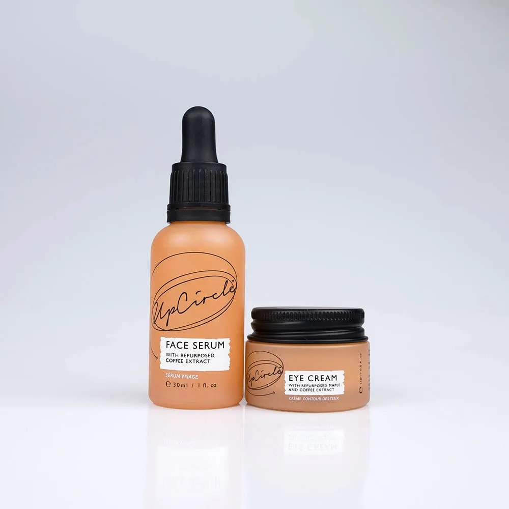 UpCircle Caffeinated Duo - Eye Cream & Face Serum