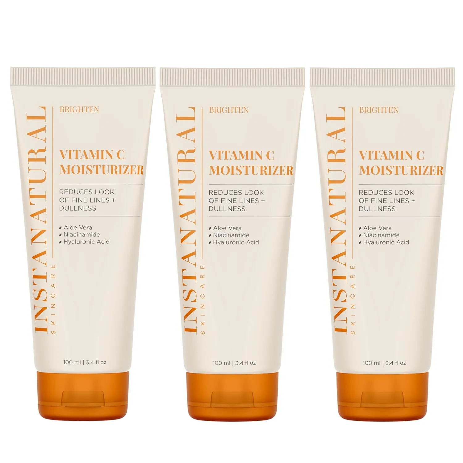 Vitamin C Moisturizer, 3.4 FL Oz - 3 Pack